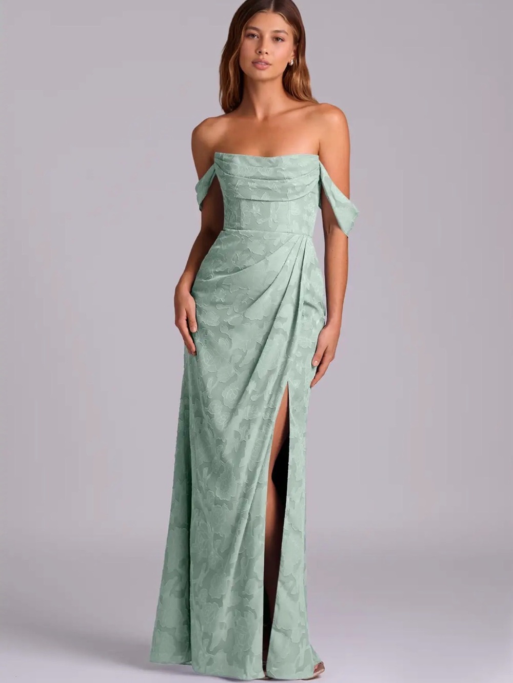 Azazie agave dress. Size 10, fits like 6/8